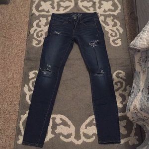 Skinny dark wash American Eagle Jeans